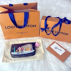 Louis Vuitton Vivienne Paris Holiday Limited Edition Mini Pochette Accessoires